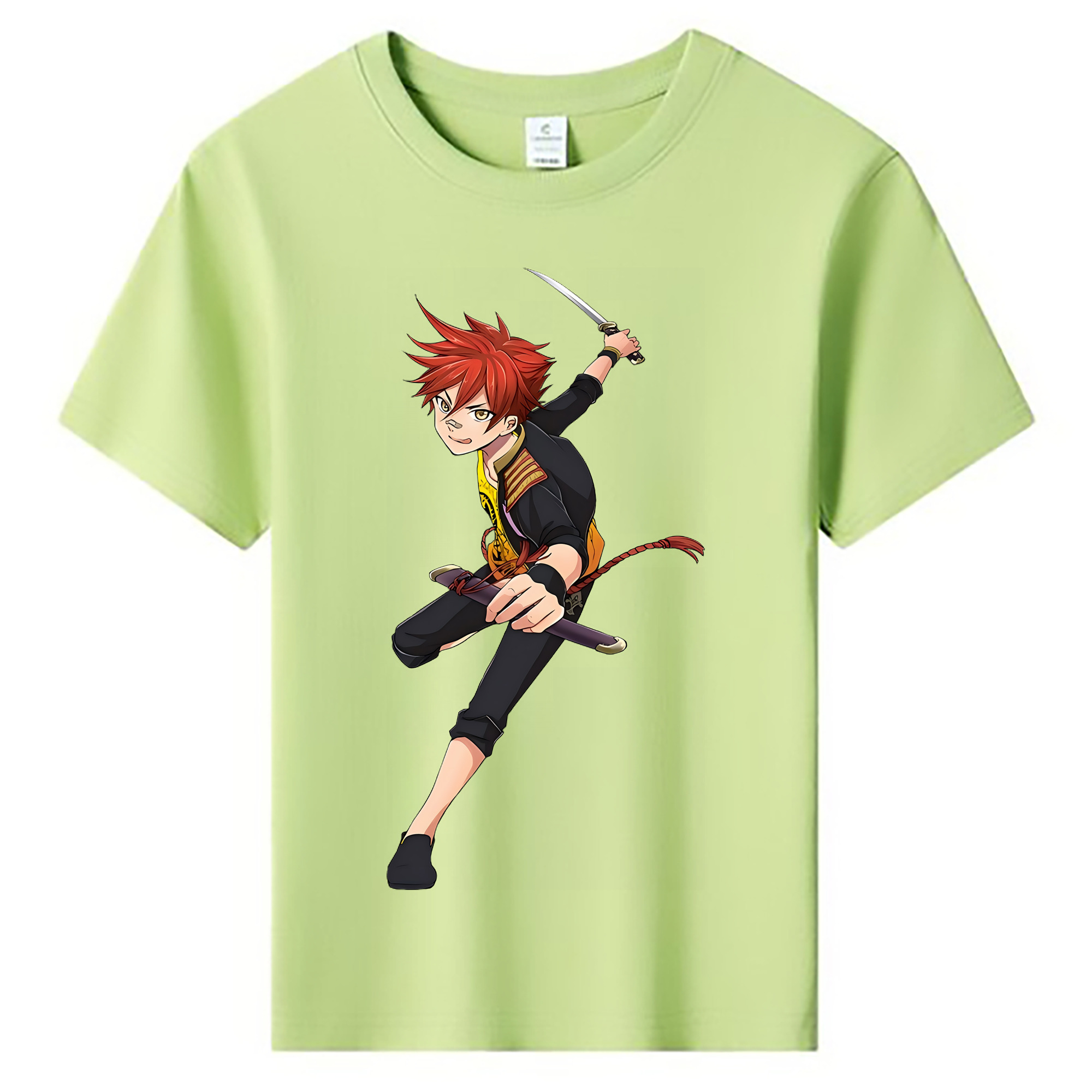 （画像用） 刀剣乱舞 Touken Ranbu 綿100％キッズTシャツ（フロントプリント）